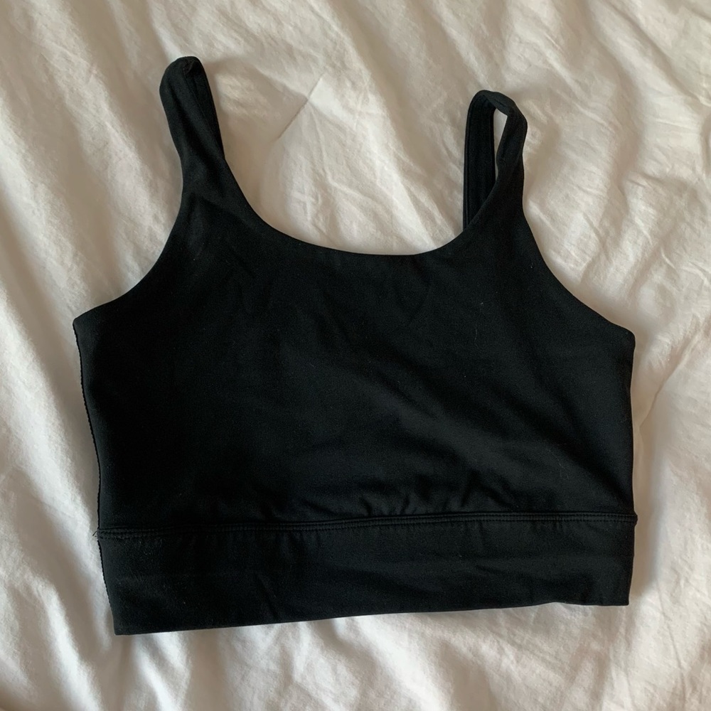 Nike Black Crop Top